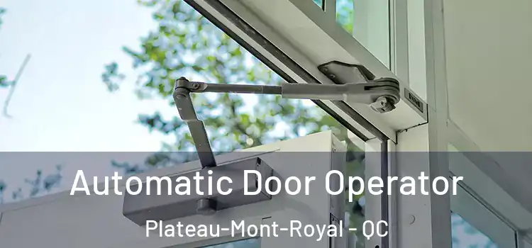 Automatic Door Operator Plateau-Mont-Royal - QC