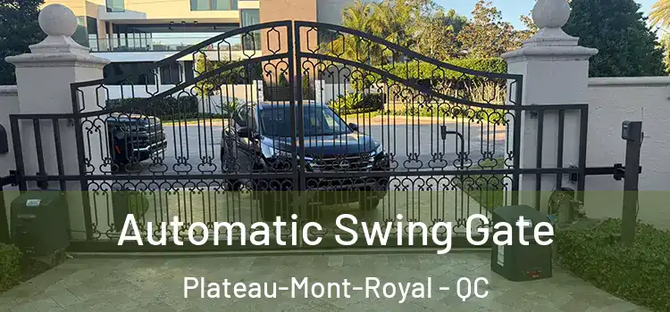 Automatic Swing Gate Plateau-Mont-Royal - QC